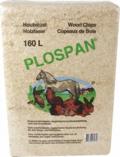 Plospan Classic Houtvezel – Bodembedekking – 160 L