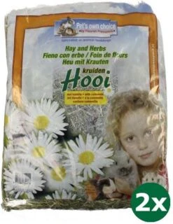 2×500 Gr Pets Own Choice Hooi Kamille
