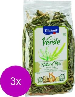 Vitakraft Vita-Verde Haver En Graan – Knaagdiersnack – 3 X 100 G