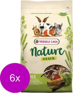 Versele-Laga Nature Snack Fibres – Knaagdiersnack – 6 X 500 G