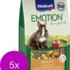 Vitakraft Emotion Beauty Selection Adult Konijn – Konijnenvoer – 5 X 1.5 Kg