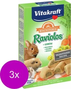 Vitakraft Raviolos Knaagdier – Knaagdiersnack – 3 X 100 G