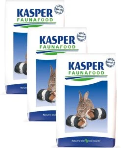 Kasper Faunafood Konijnen Knaagmix – Konijnenvoer – 3 X 3.5 Kg