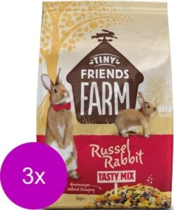 Supreme Russel Rabbit Original – Konijnenvoer – 3 X 5 Kg