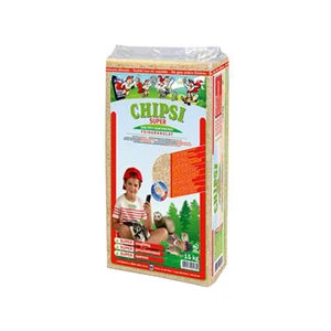 Chipsi Houtvezel Super Granulaat – 15 Kg 1 Chipsi Houtvezel Super Granulaat – 15 Kg
